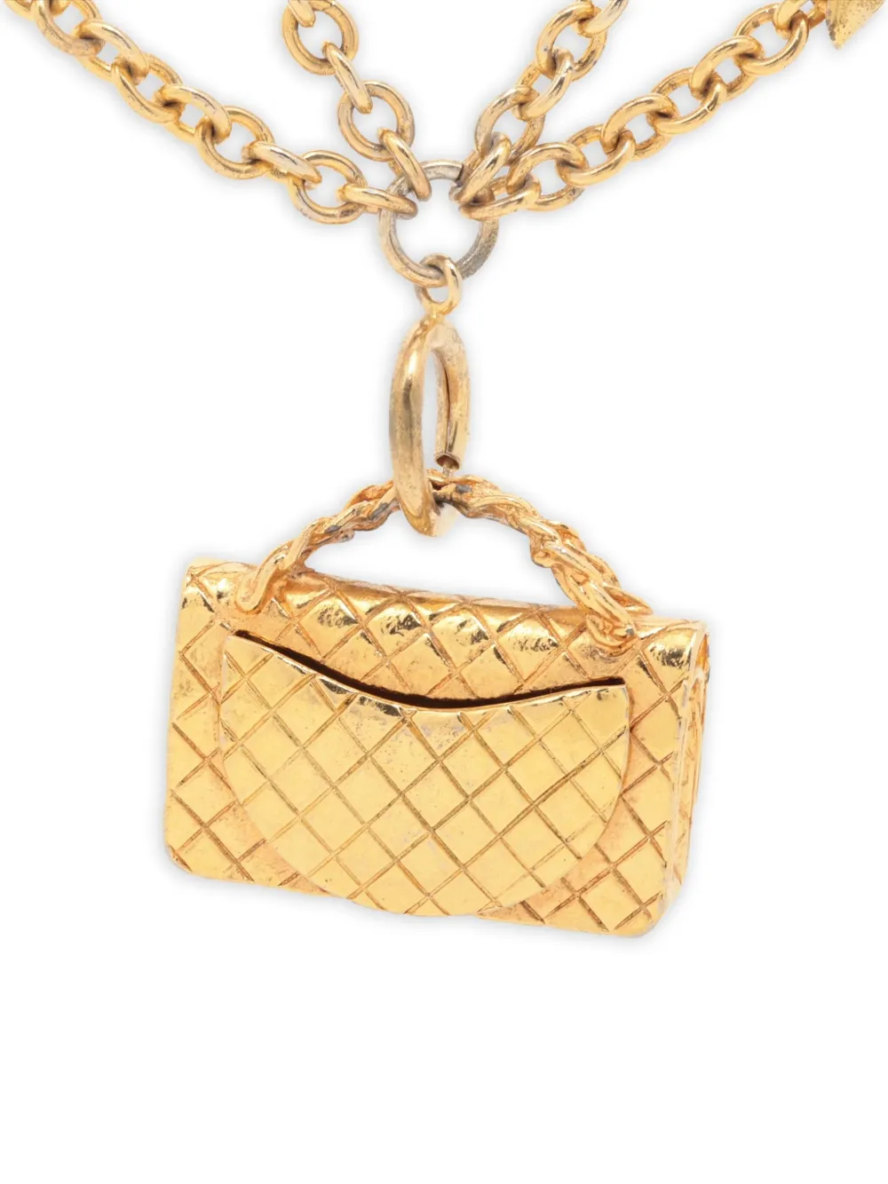 CHANEL Pre-Owned 1970-1990 Classic Flap Chain Necklace | Image 2