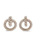 Hermès Pre-Owned 1990-2000s sterling silver earrings