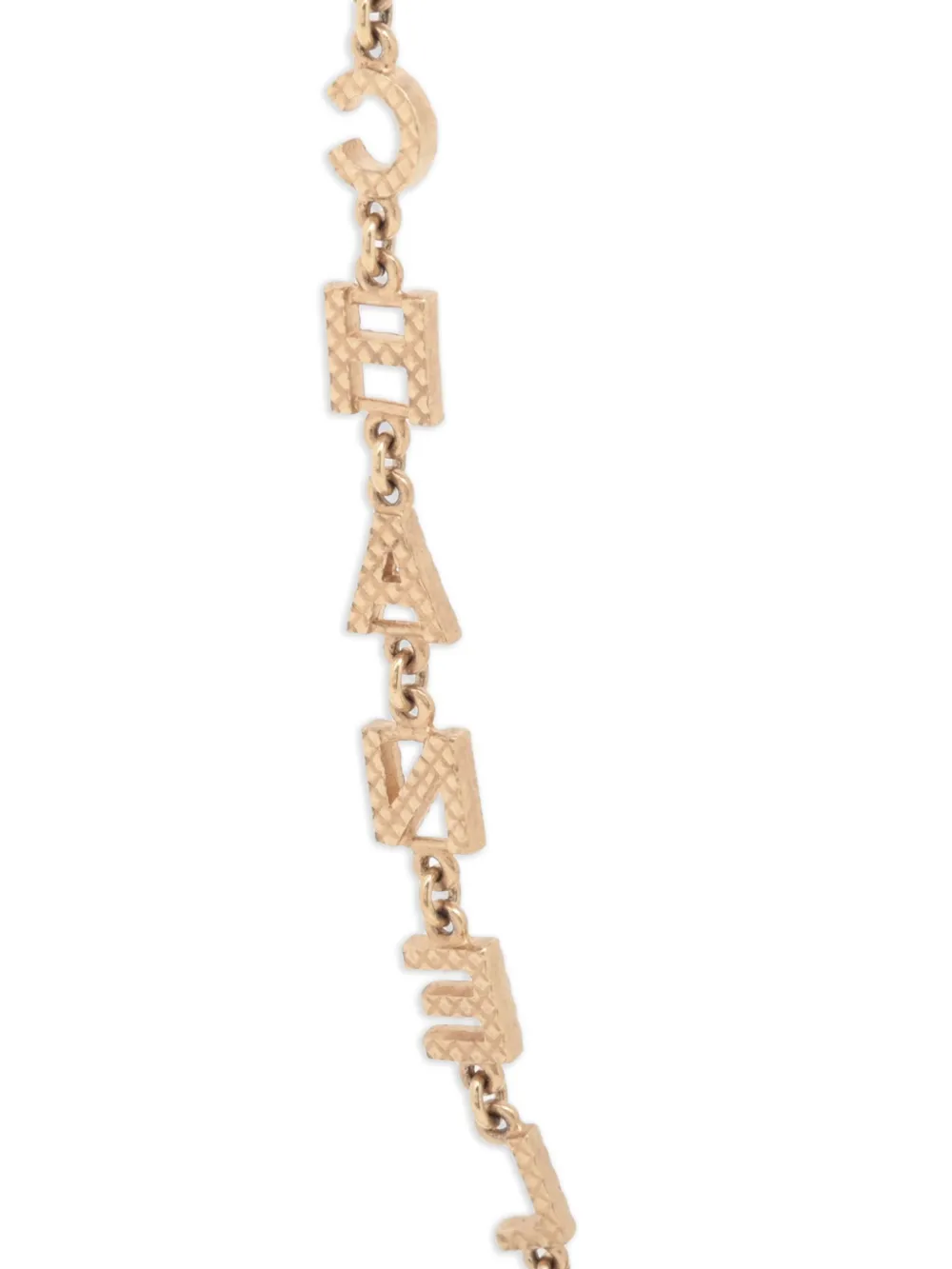 CHANEL Pre-Owned 2017 logo-detail pearl-embellishment necklace | Image 2