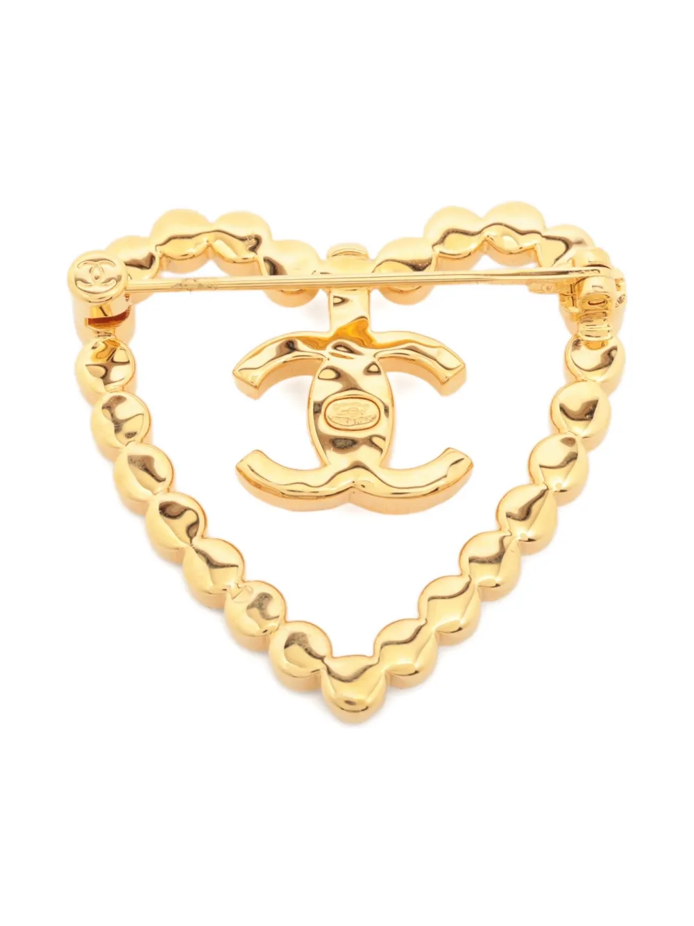 CHANEL Pre-Owned 2023 crystal-embellishment brooch | Image 2