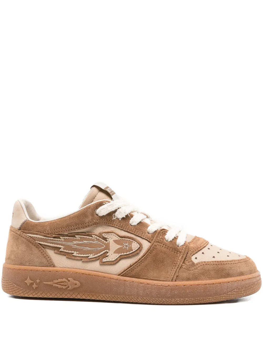 Enterprise Japan Egg Rocket suede sneakers | Brown | Image 1