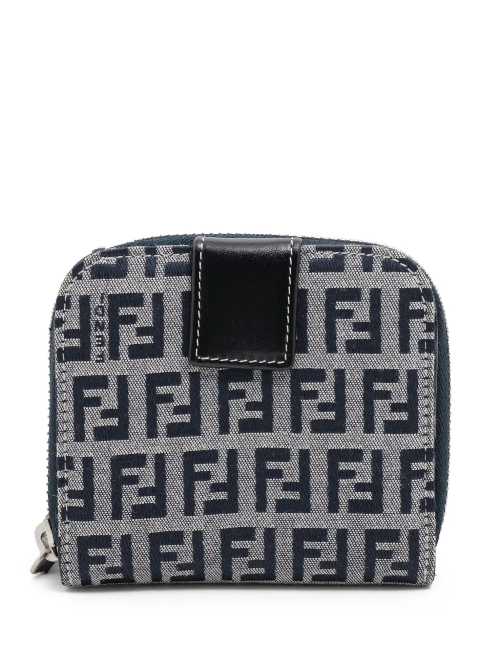 Fendi Pre-Owned 1990-2000 Zucchino wallet | Blue | Image 1