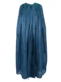 Baruni sequin-embellished pleated dress - Blue