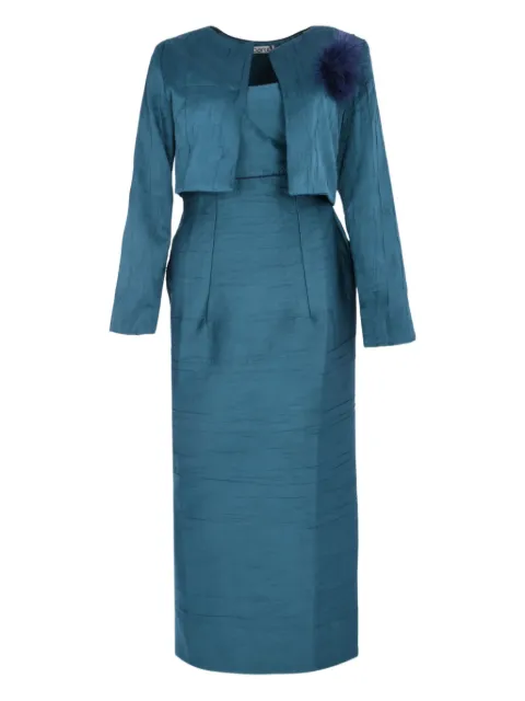 Baruni seam-detail maxi dress (set of two)