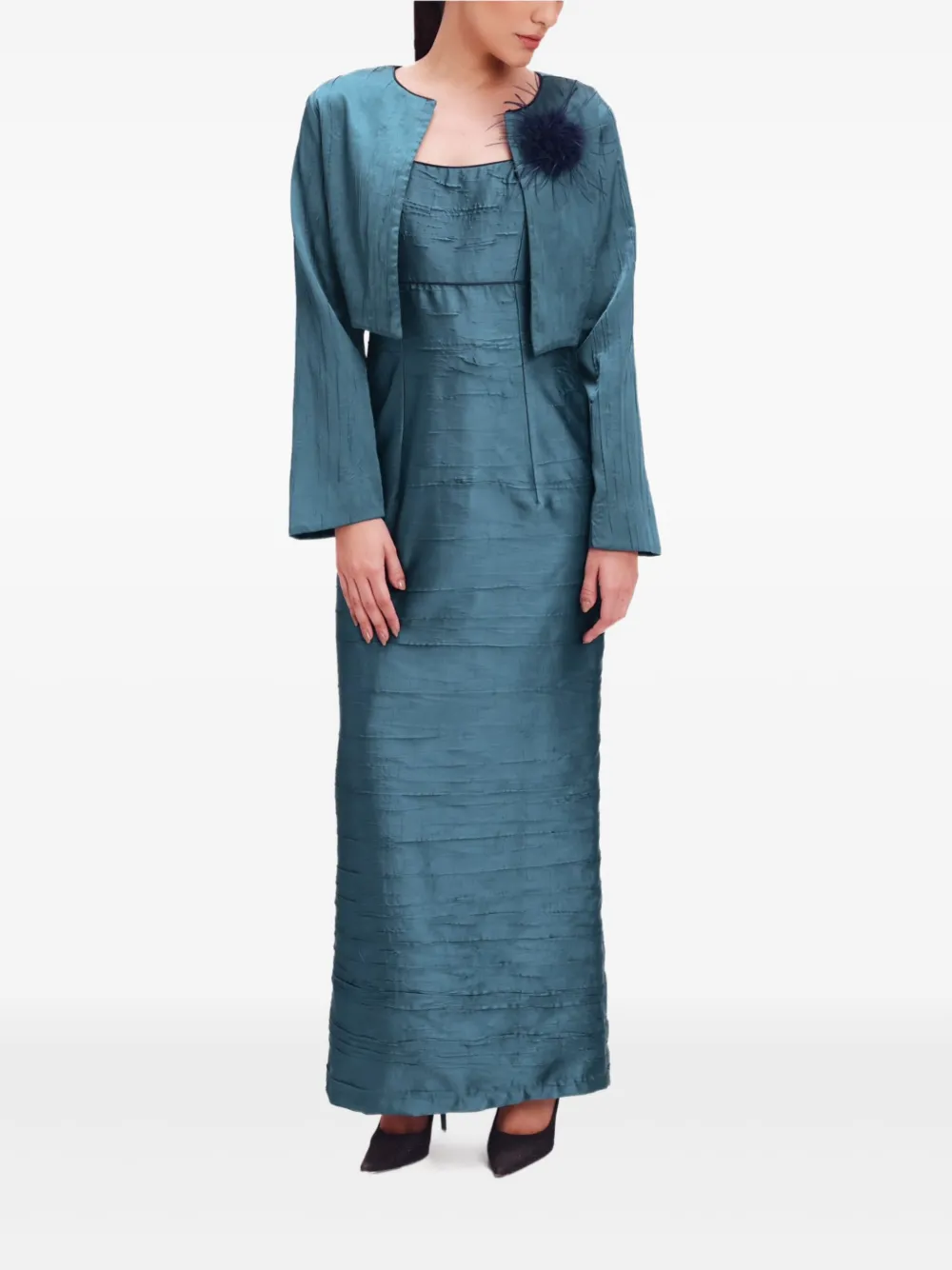 Baruni seam-detail maxi dress (set of two) | Evening Dresses | Image 2