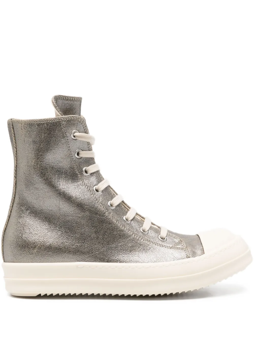 Rick Owens DRKSHDW lace-up high-top sneakers | رمادي | Image 1