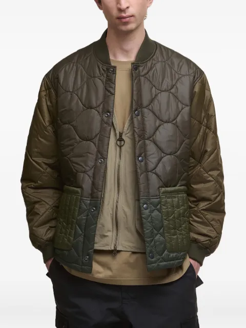 Barbour Liddesdale quilted bomber jacket