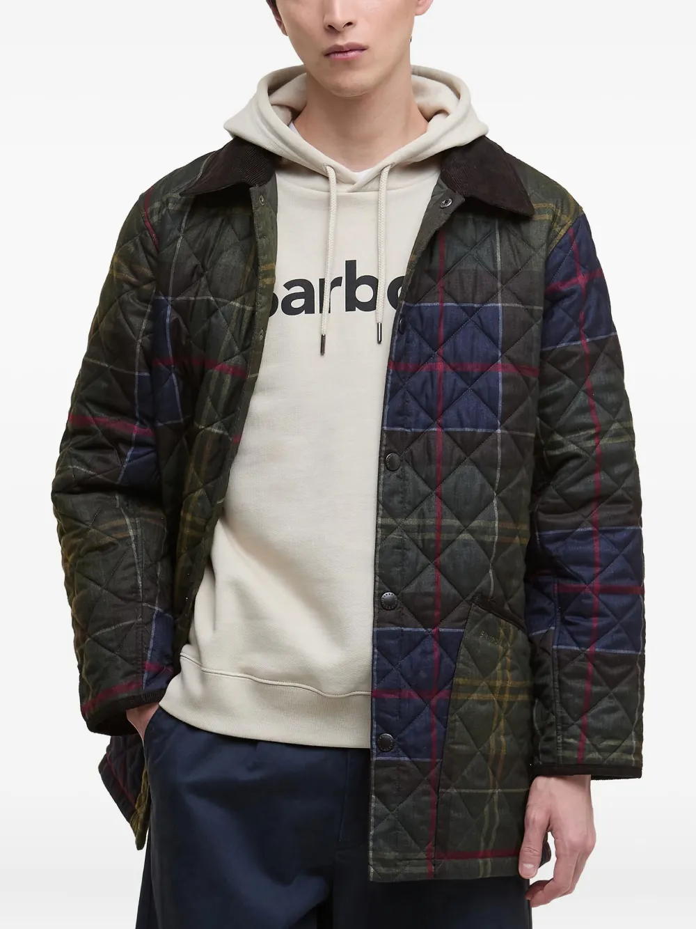  Barbour Liddesdale Quilted Jacket - Green 