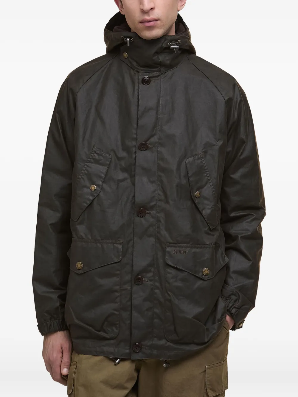 Barbour Endurance Mountain hooded jacket | Black | Image 1