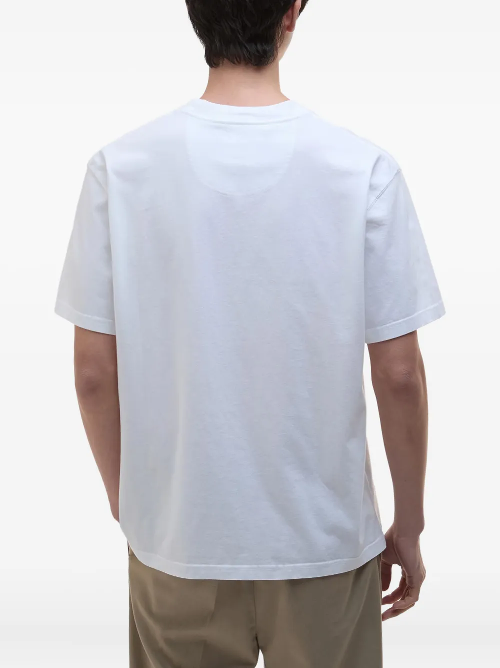 Barbour Logo-print T-shirt In White