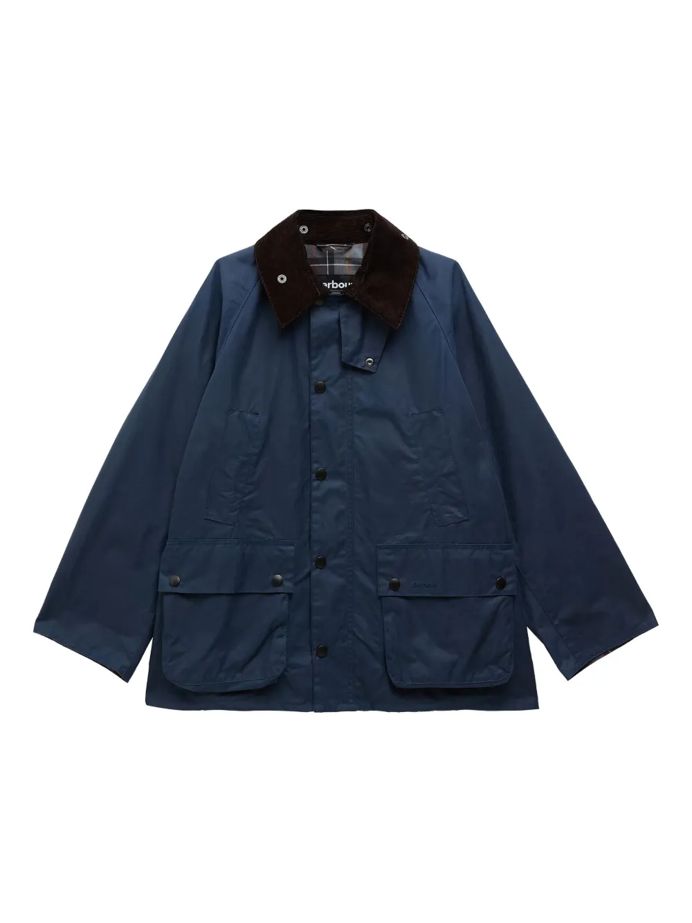 Barbour Bedale corduroy-collar jacket | Blue | Image 1