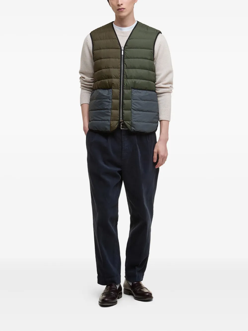 Barbour reversible quilted panelled gilet | Waistcoats & Gilets | Image 2