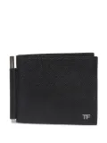 TOM FORD money-clip leather wallet - Black
