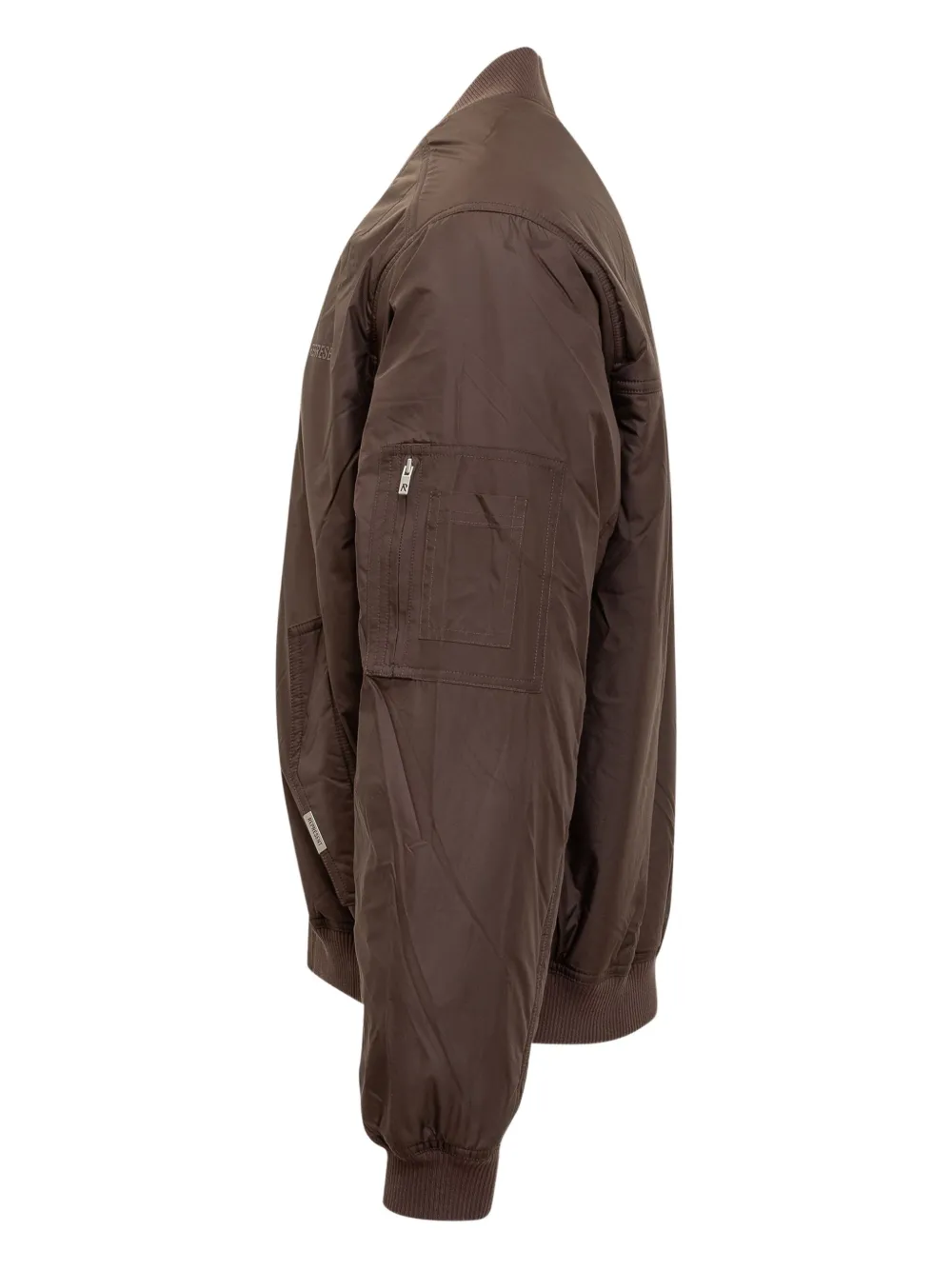 Represent Smart Zip-fastening Bomber Jacket In Brown