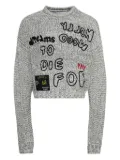 Paly To Die For sweater - Grey