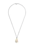 CHANEL Pre-Owned 2003 christmas-tree pendant necklace - Silver