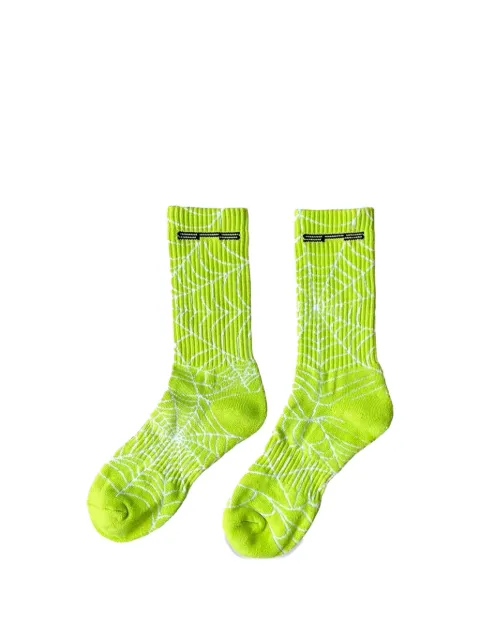 SP5DER web-pattern socks