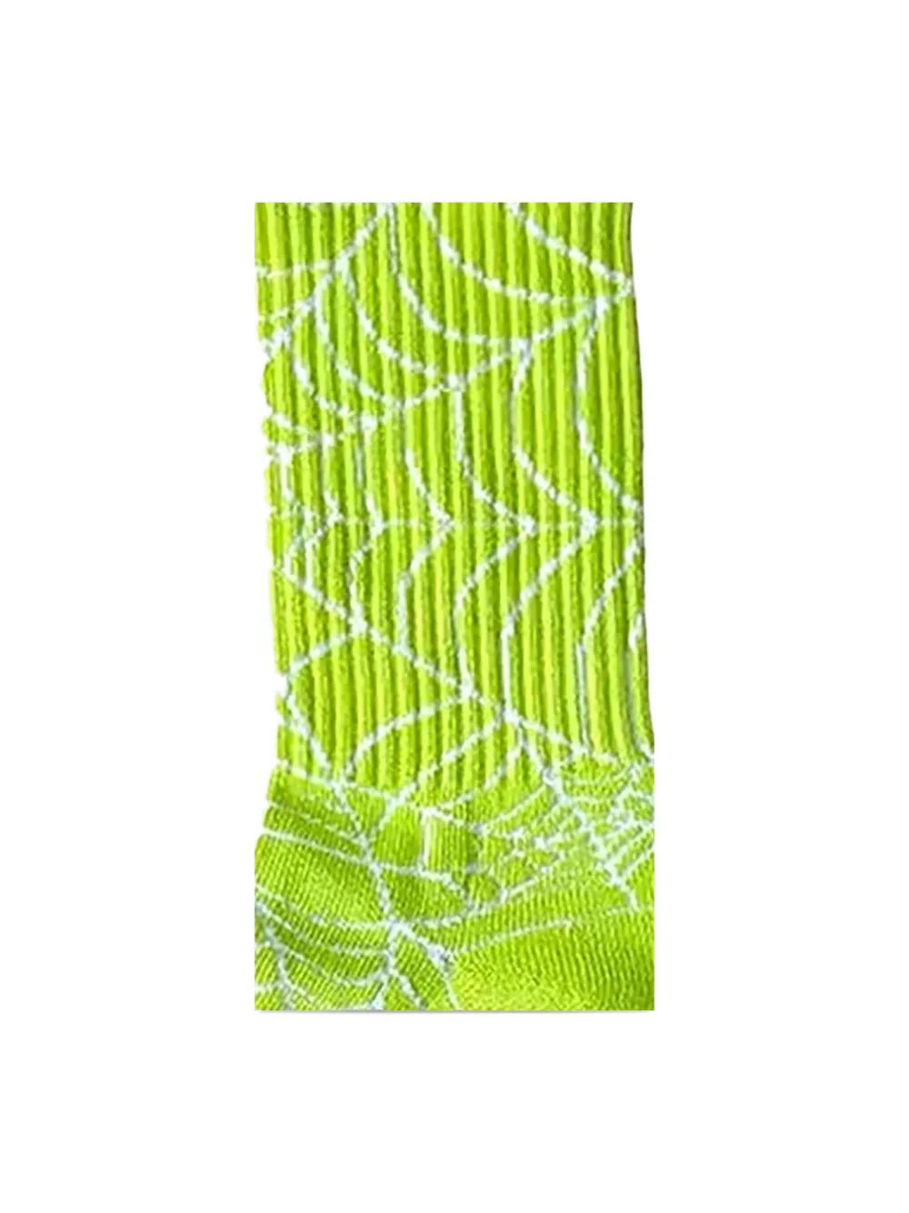Sp5der Web-pattern Socks In Green