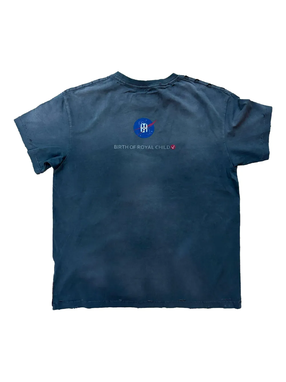BIRTH OF ROYAL CHILD Rocket T-shirt - Blauw
