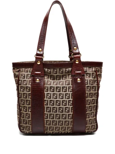 Fendi Pre-Owned Borsa tote con motivo Zucchino 2000-2015