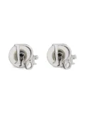 Christian Dior Pre-Owned 1990-2000 logo-embellishment earrings - Silver