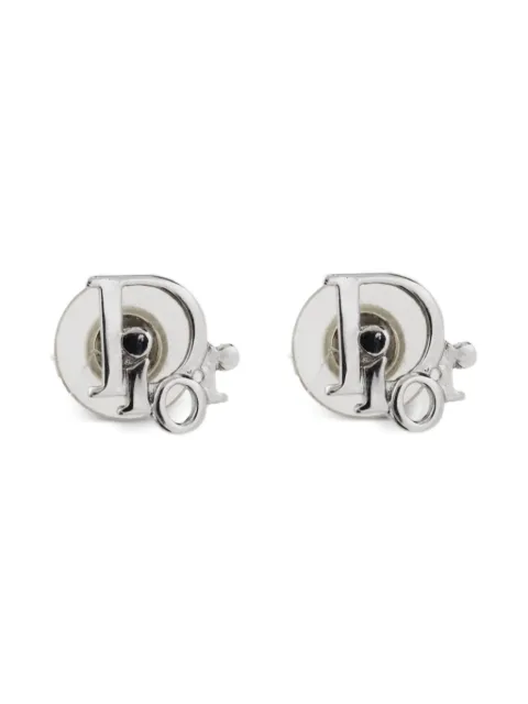 Christian Dior Pre-Owned серьги с логотипом (1990-2000-е годы)
