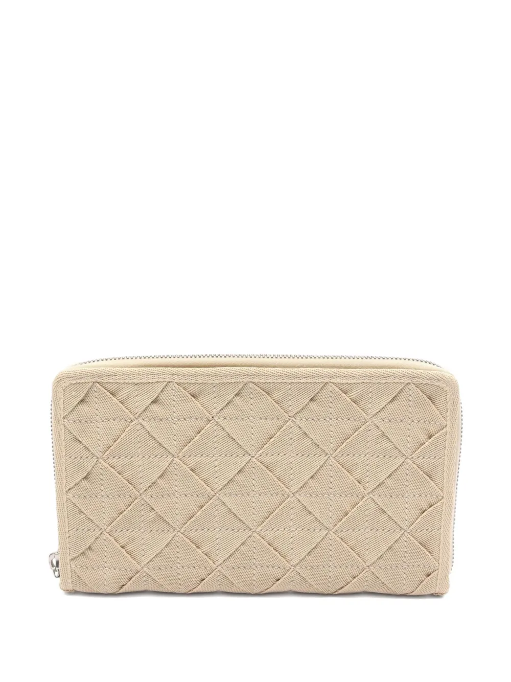 Bottega Veneta Pre-Owned 2010s Intrecciato continental wallet | Neutrals | Image 1