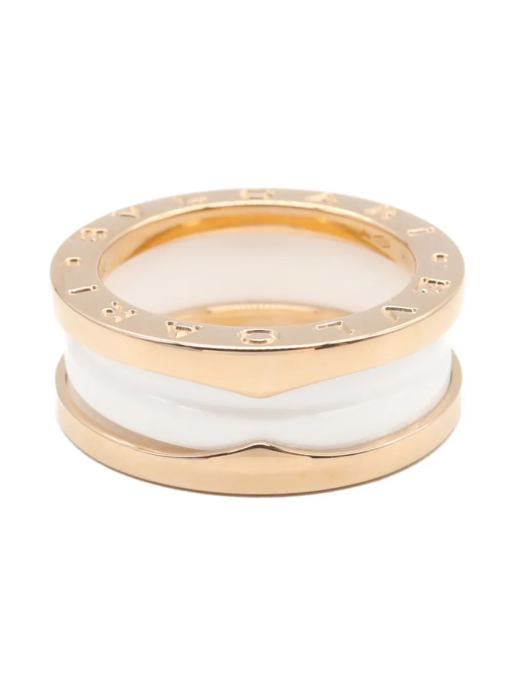 Bvlgari Pre-Owned 2010s 18K rose gold B-zero1 ring | Gold | Image 1