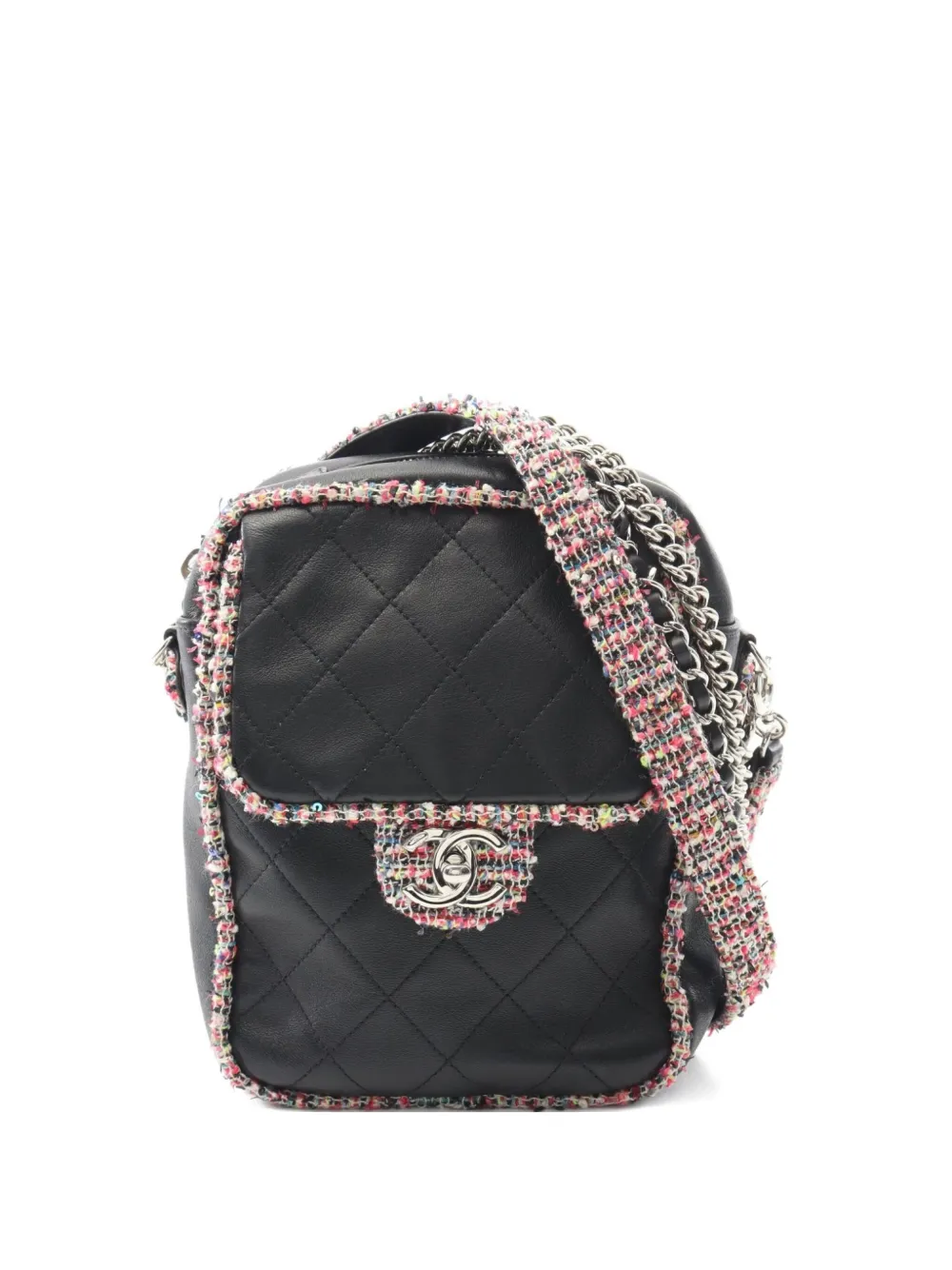 CHANEL Pre-Owned 2019 matelasse chain shoulder bag | Black | Image 1
