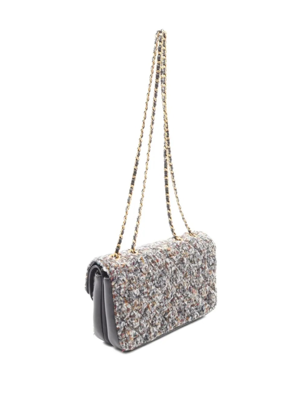 CHANEL Pre-Owned 2019 Coco Mark tweed shoulder bag | Pre-Owned | Image 2