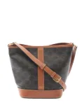 Celine Pre-Owned 2010s Triomphe bucket bag - Black