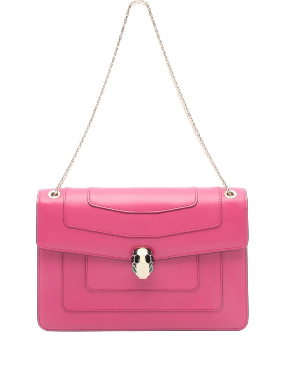 Bvlgari Pre-Owned 2010s Serpenti Forever chain shoulder bag | Pink | Image 1