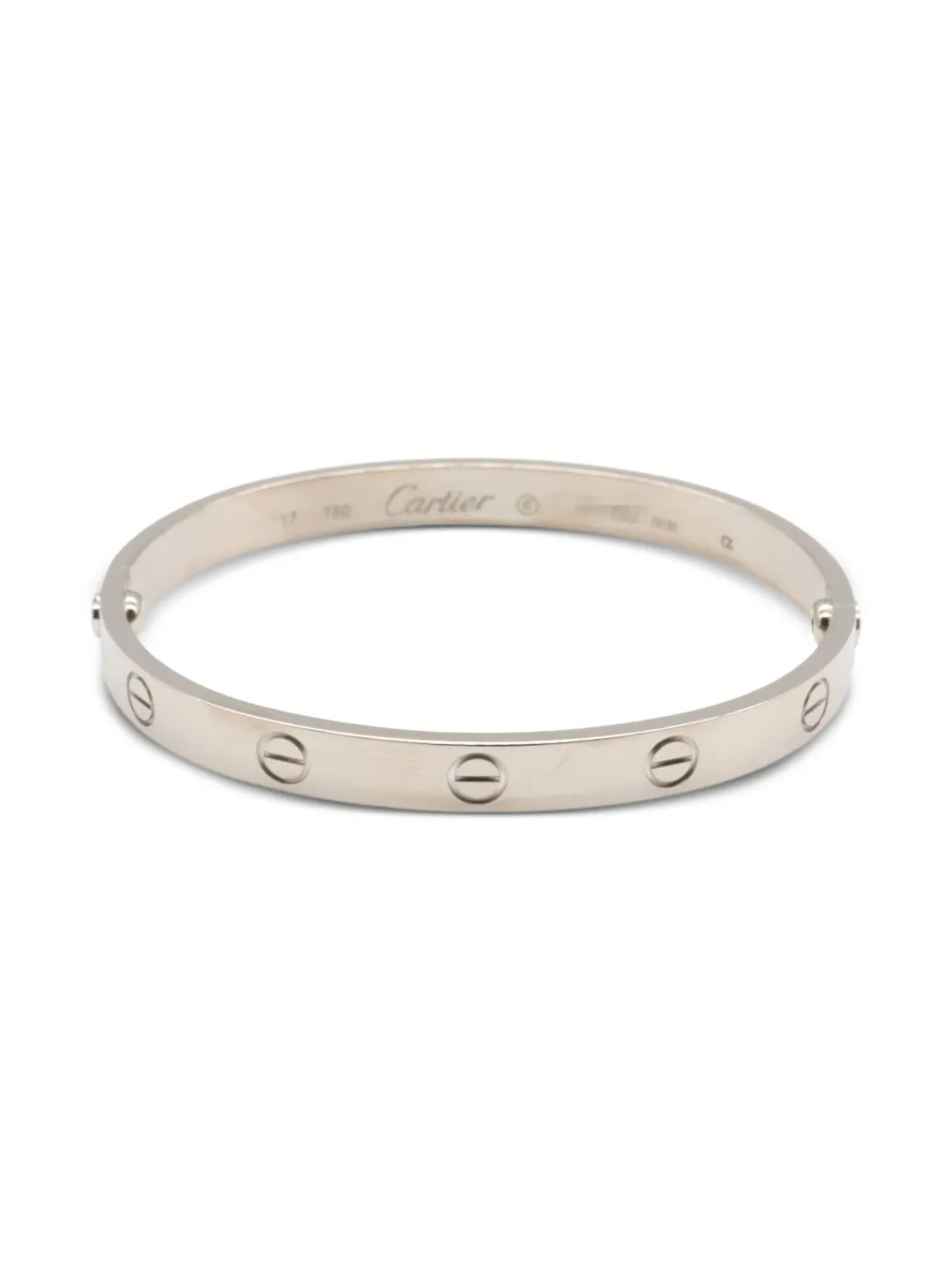 Cartier 2010s Love Breath ブレスレット 18Kホワイトゴールド - シルバートーン Cartier 2010s Love Breath ブレスレット 18Kホワイトゴールド - シルバートーン