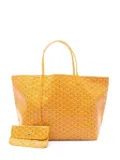 Goyard Pre-Owned 2010s chevron-pattern Saint Louis tote bag - Yellow