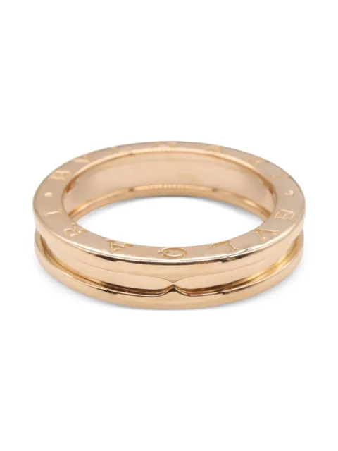 Bvlgari Pre-Owned 2010s 18K Rose Gold B-zero1 ring