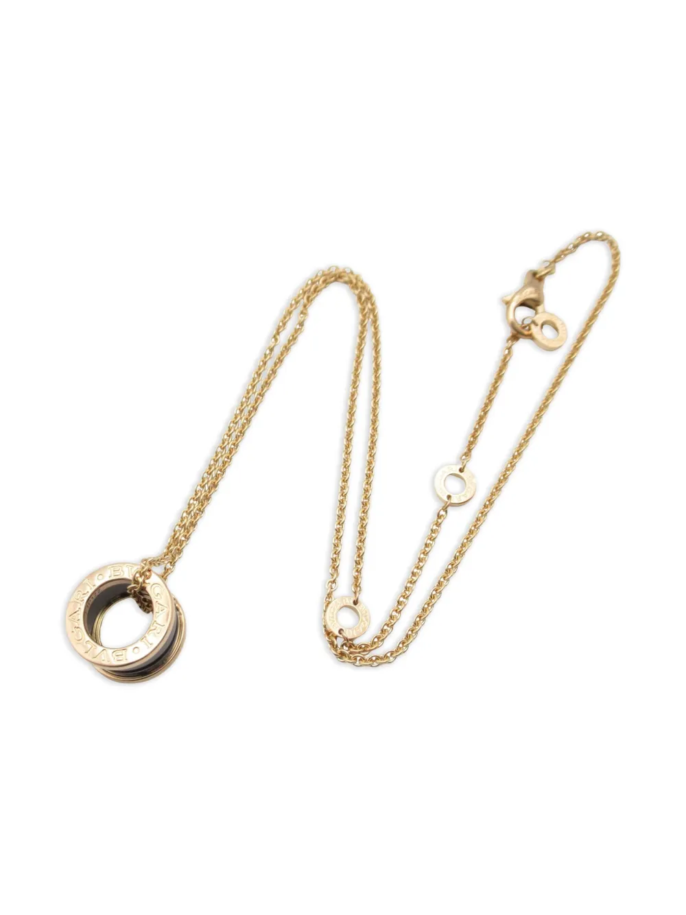 Bvlgari Pre-Owned 10s 18K rose gold B-Zero 1 necklace | Gold | Image 1