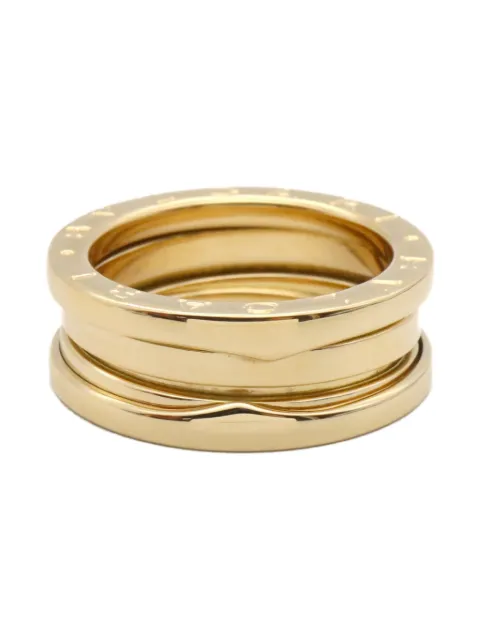 Bvlgari Pre-Owned 2010s 18kt Yellow Gold B-zero1 Ring