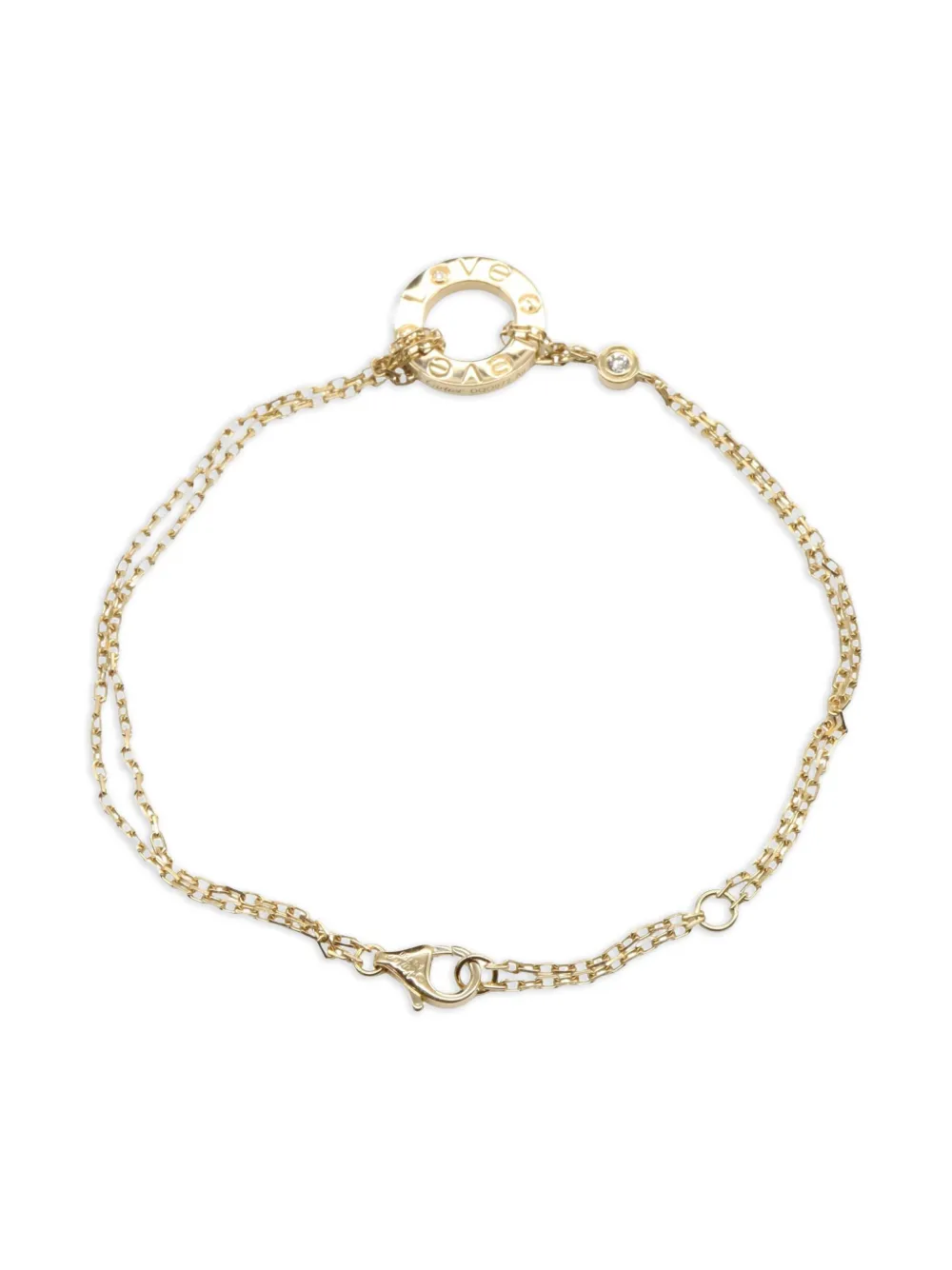 Cartier 2010s 18K yellow gold Love Circle diamond bracelet | Image 2