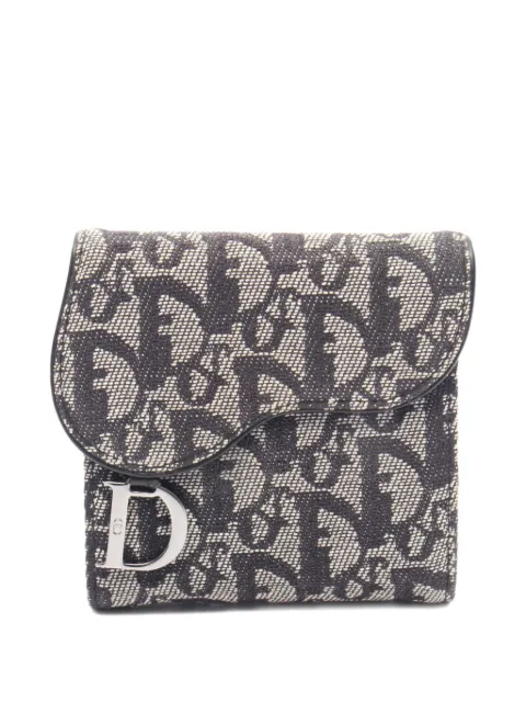 Christian Dior Pre-Owned محفظة 'سادل' ثلاثية الطي من الألفينيات