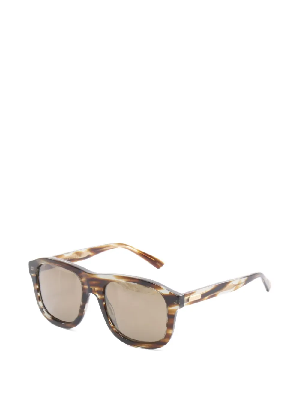 Gucci Pre-Owned tortoiseshell-effect square-frame sunglasses | Image 2
