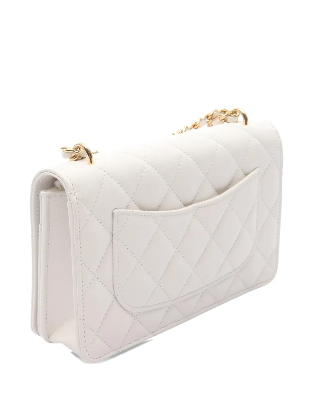 CHANEL Pre-Owned 2021 matelassé-quilting chain cross body bag | Pre-Owned | Image 2
