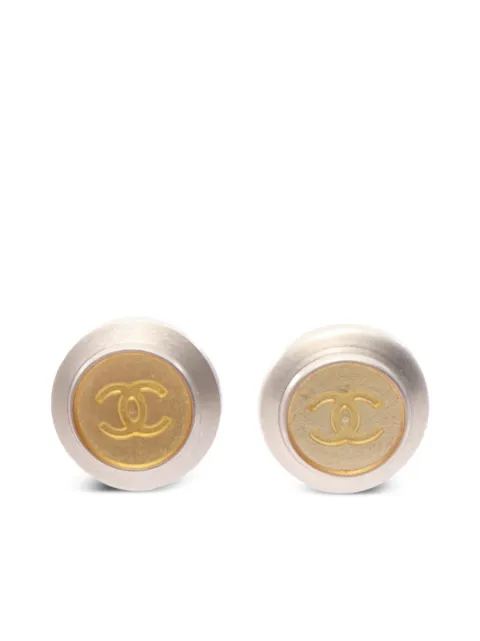CHANEL Pre-Owned 1986-1988 Coco Mark earrings
