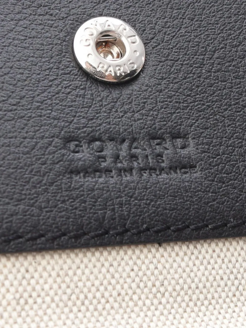 Pre-owned Goyard 2020's Sanlouis Pm Tote Bag In Black