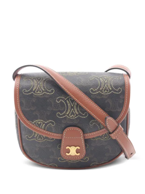 Celine Pre-Owned mini 2010s Triomphe leather shoulder bag