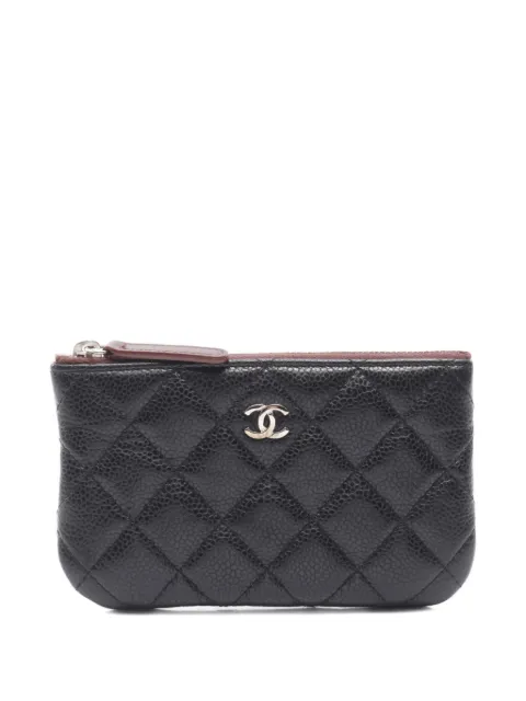 CHANEL Pre-Owned 2014 matelassé pouch