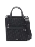 Christian Dior Pre-Owned 2010s Safari North-South monogram tote bag - Black