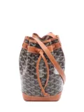 Goyard Pre-Owned 2010s Petit Flo coated-canvas shoulder bag - Black