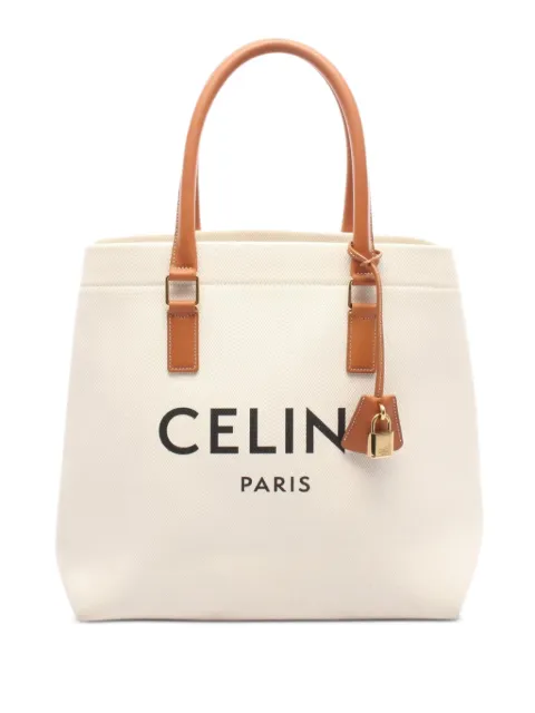 Celine Pre-Owned tote con logo estampado 2000
