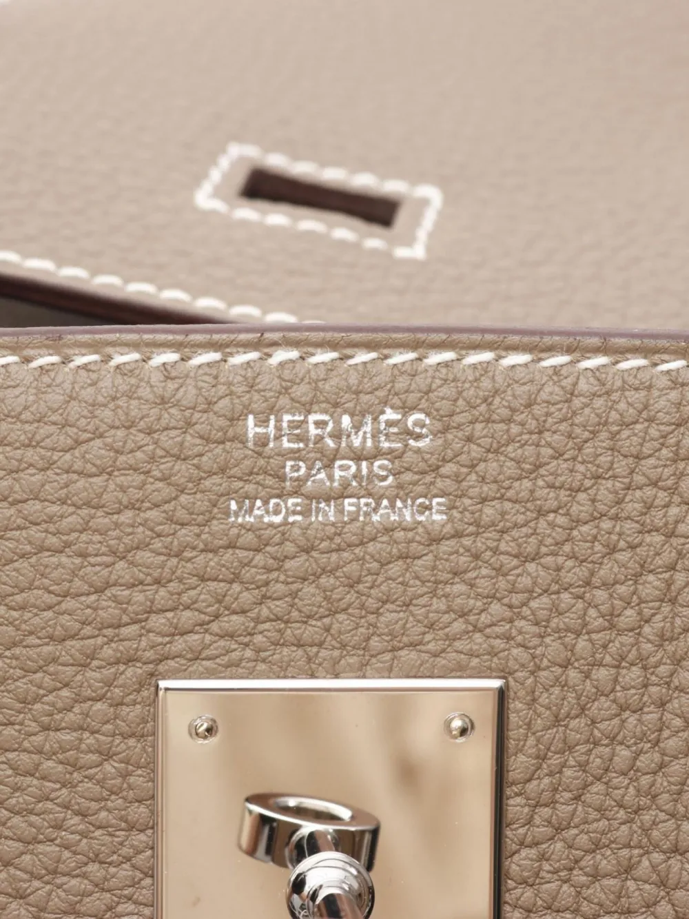 Pre-owned Hermes 2023 Birkin 30 Handbag In Neutral