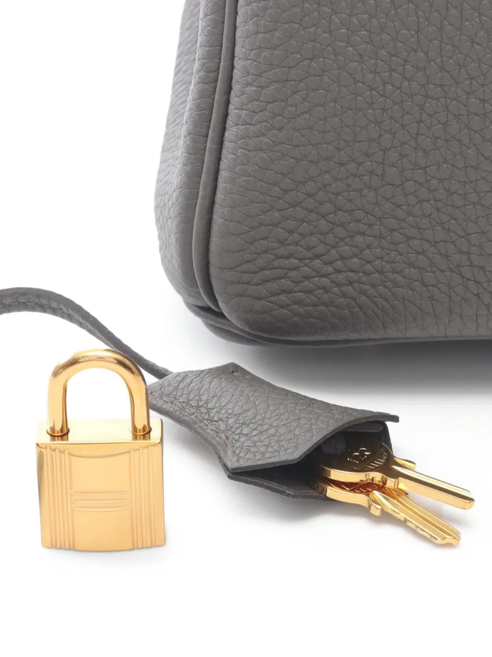 Pre-owned Hermes 2022 Birkin 25 Handbag In Gray